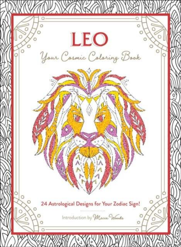 Leo: Your Cosmic Coloring Book av Mecca Woods