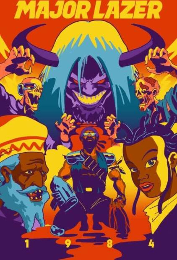 Major Lazer: Year Negative One av Alex de Campi, Ferry Gouw, Major Lazer, Z2 Comics
