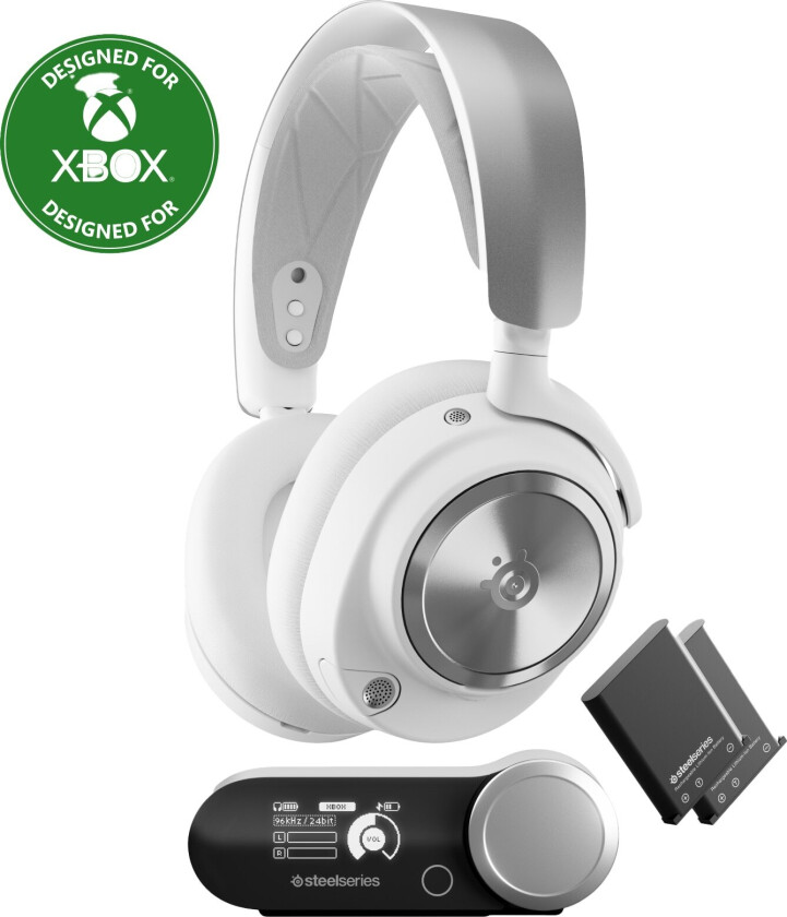 Arctis Nova Pro gamingheadset (hvit)
