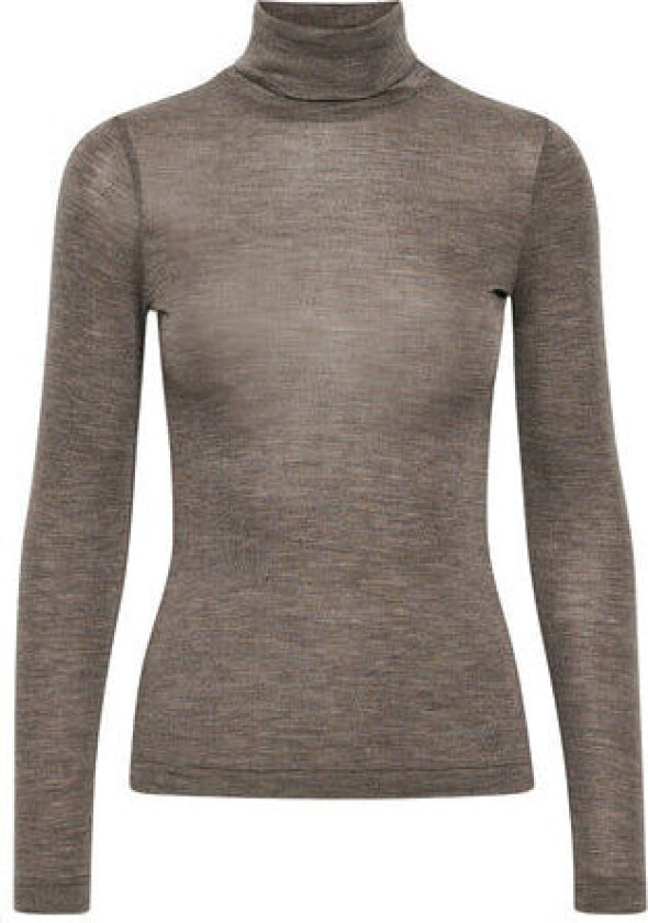 FangIW Rollneck - Brown Melange S