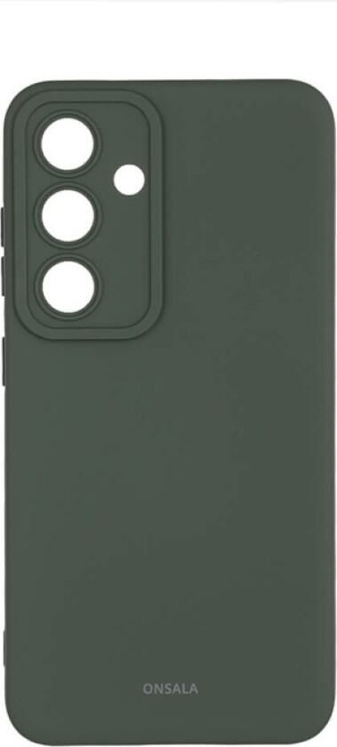 Samsung Galaxy S24 Silikon Deksel - Mørkegrønn