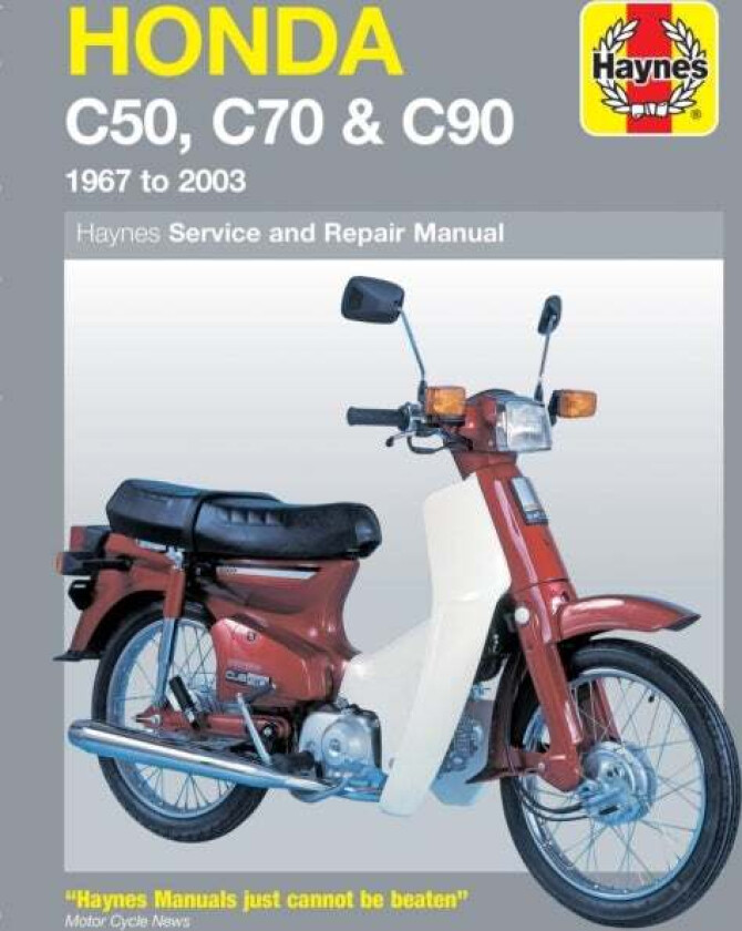 Honda C50, C70 & C90 (67 - 03) Haynes Repair Manual av Jeremy Churchill