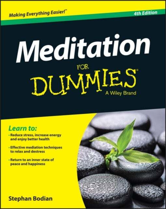Meditation For Dummies av Stephan Bodian