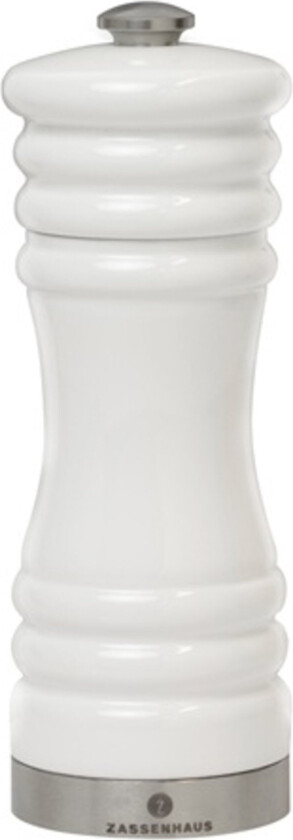 München salt- & pepperkvern blank hvit 15 cm