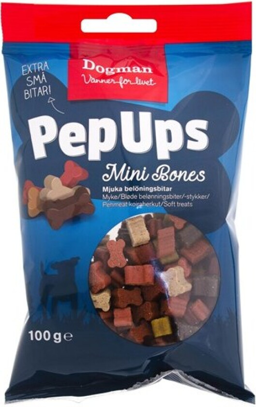 Pep Ups Mini Bones 100g