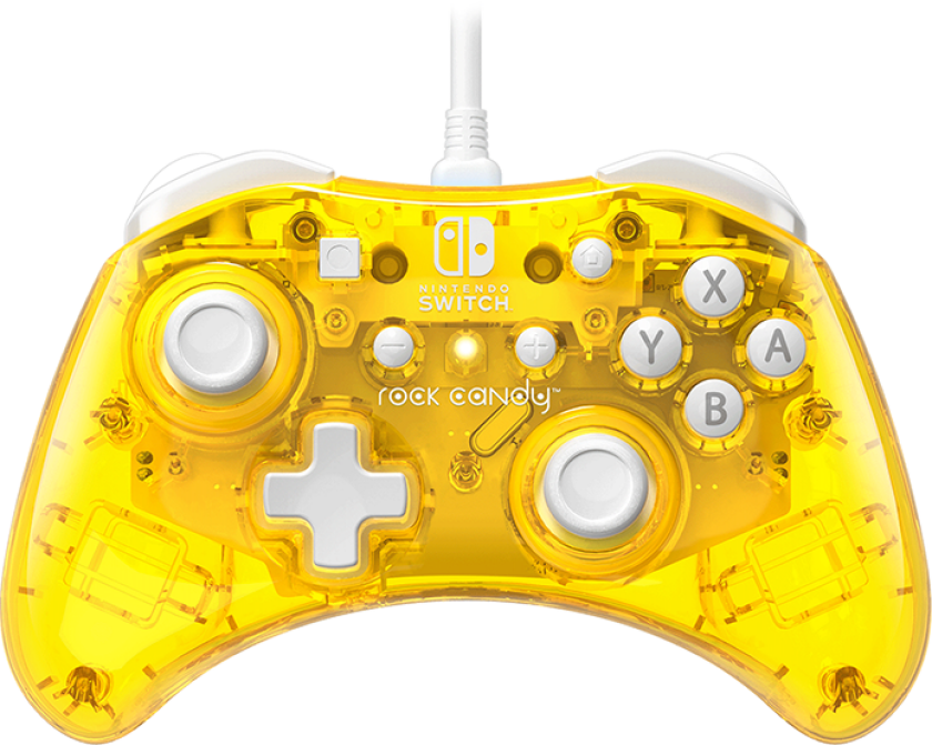 Rock Candy Wired Mini Switch Controller (Pineapple-Pop)