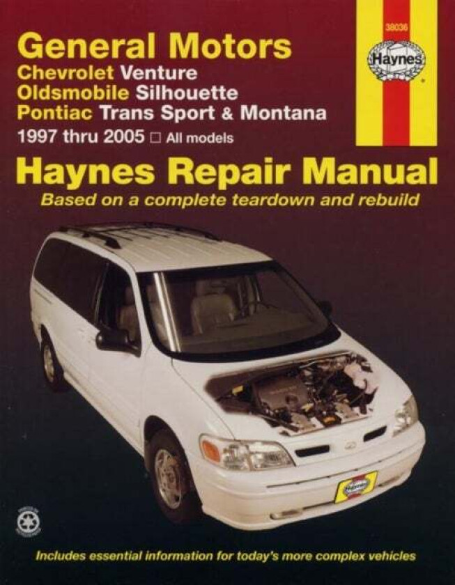 General Motors covering Chevrolet Venture, Oldsmobile Silhouette, Pontiac Trans Sport & Montana (199 av Haynes Publishing