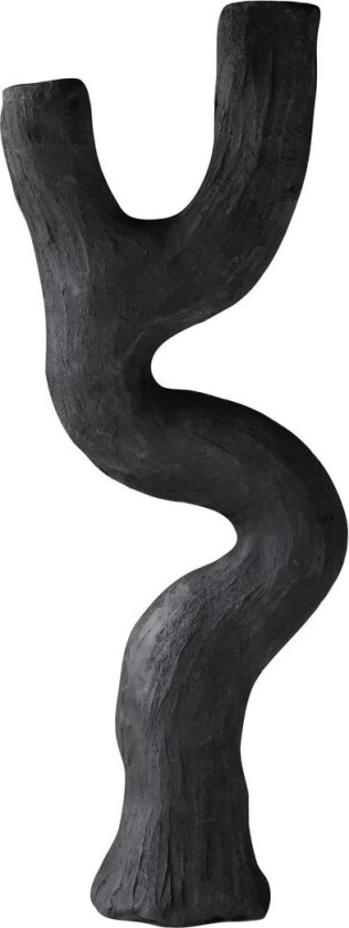 Art piece lysestake 41 cm Black