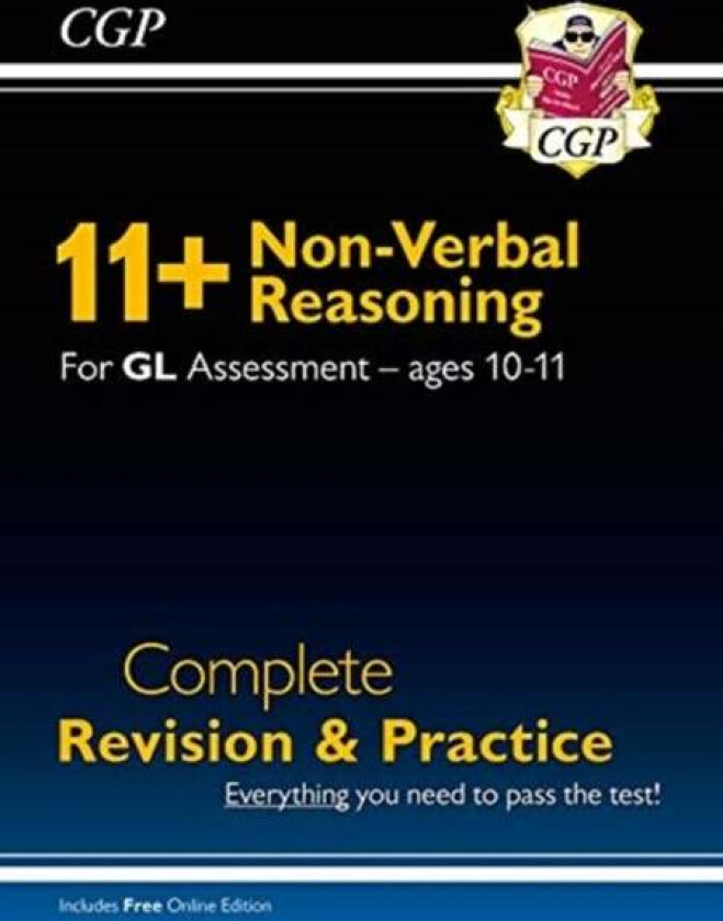 11+ GL Non-Verbal Reasoning Complete Revision and Practice - Ages 10-11 (with Online Edition): unbea av CGP Books