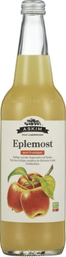 Eplemost m/Fruktkjøtt 0,7l