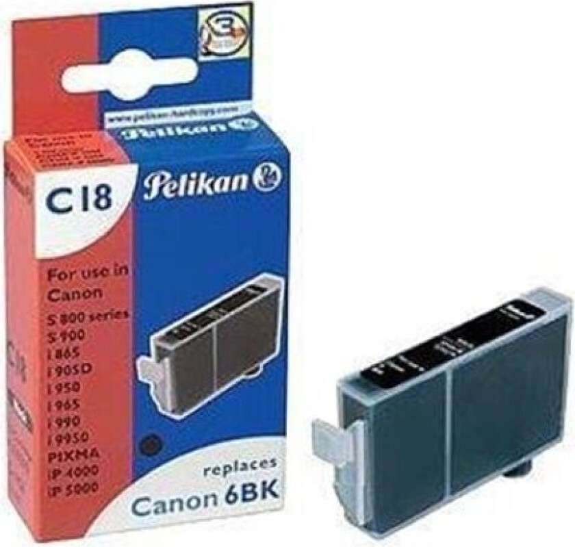 INK CARTRIDGE BLACK 13ML - Blekkpatron Svart