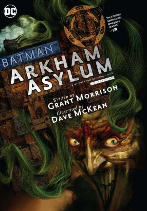Batman: Arkham Asylum The Deluxe Edition av Grant Morrison, Dave McKean