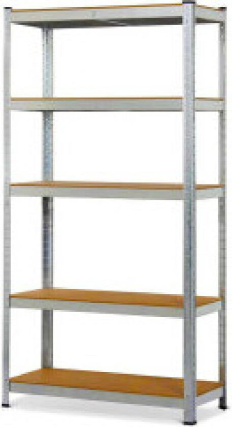 Bilde av Herzberg HG-8027: Galvanisert oppbevaringshylle