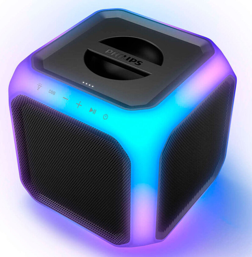 TAX7207 - Selskapshøyttaler - 2,1 kanaler - trådløs - Bluetooth - Appstyrt - 80 watt - toveis