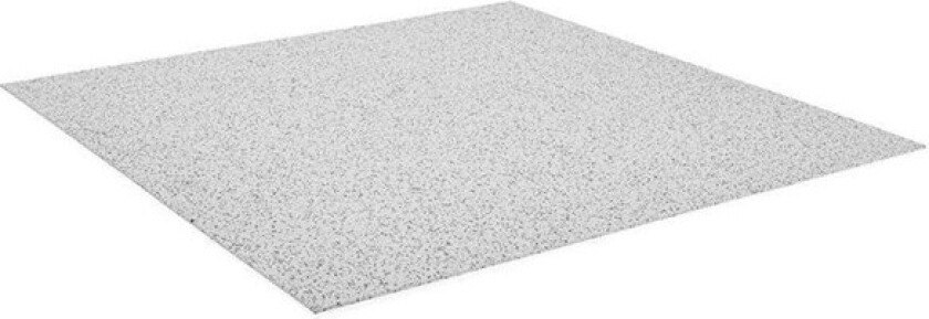 Pro Rubber Flooring 102 x 102 x 0.4 cm light grey