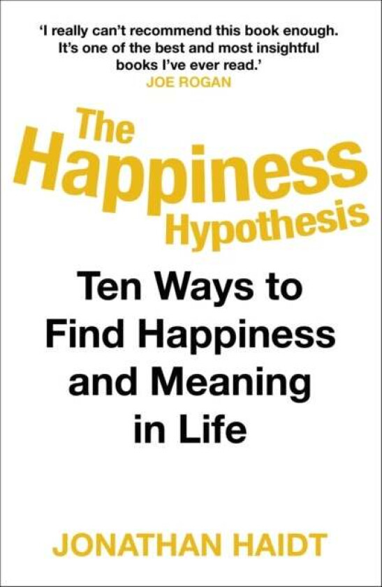 The Happiness Hypothesis av Jonathan Haidt