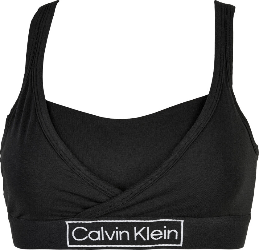 Calvin Klein Lingeri Unlined Bralette BH, Farge: Svart, Størrelse: XS, Kvinner