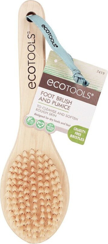 Bamboo Foot Brush & Pumice