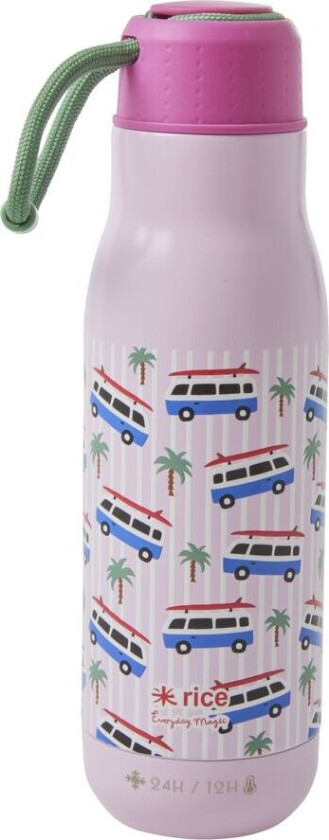 Rice termoflaske 50 cl Pink cars