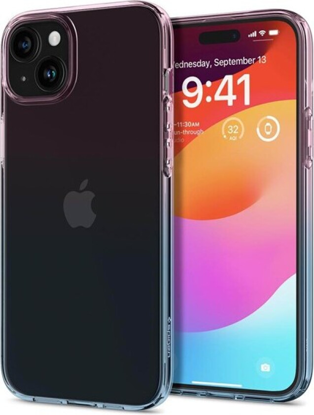Liquid Crystal - back cover for mobile phone