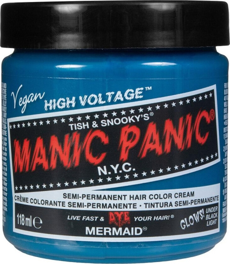 Semi-Permanent Hair Color Cream Mermaid