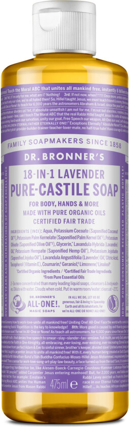 Magic Soaps Lavender, 475 ml Bad- & Dusjkrem