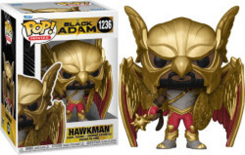 Pop! Vinyl Black Adam Hawkman figur
