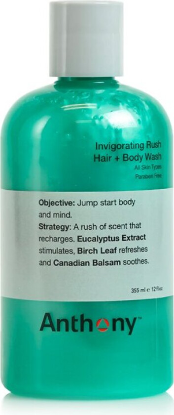 - Invigoration Rush Hair + Body Shampoo 355 ml