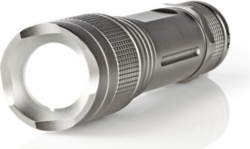 LTRH5WGY, Lommelykt, Grå, Aluminium, Knapper, IPX5, LED