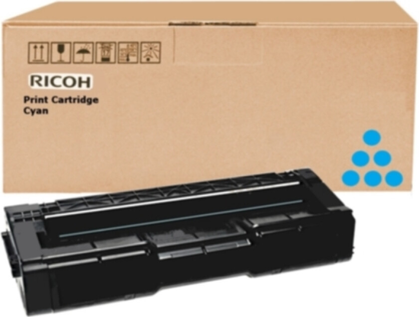Toner cyan 2.500 sider
