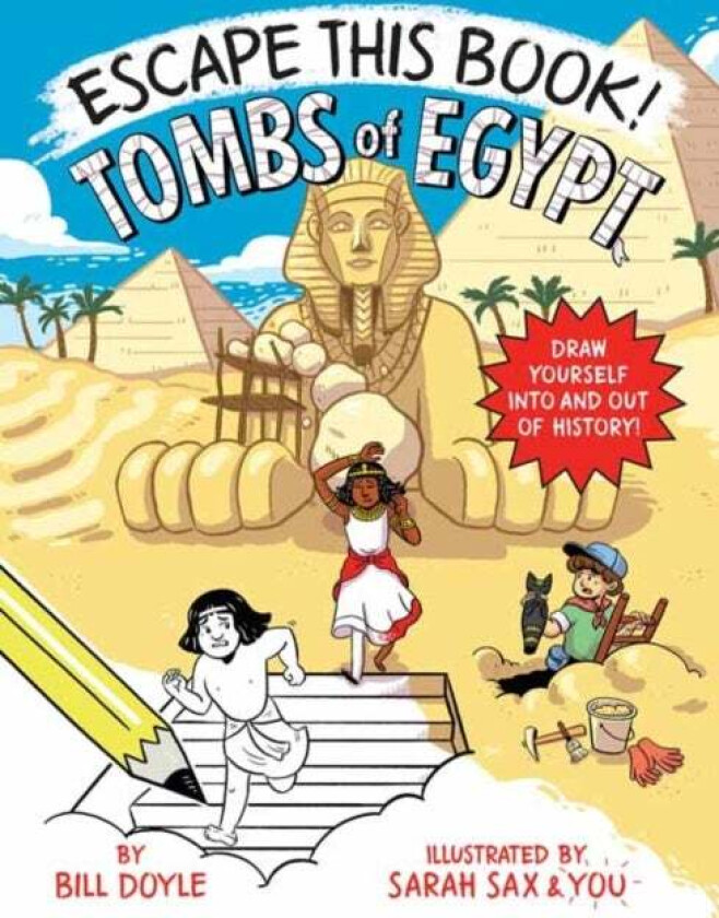 Escape This Book! Tombs of Egypt av Bill Doyle, Sarah Sax