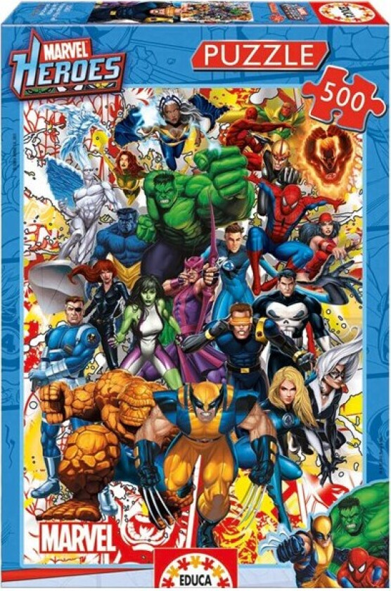 EDUCA BORRAS Marvel Heroes puzzle 500pcs