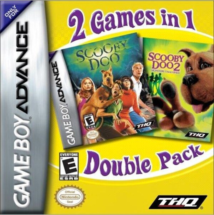 Scooby Doo 1-2 - Nintendo Game Boy Advance - Action