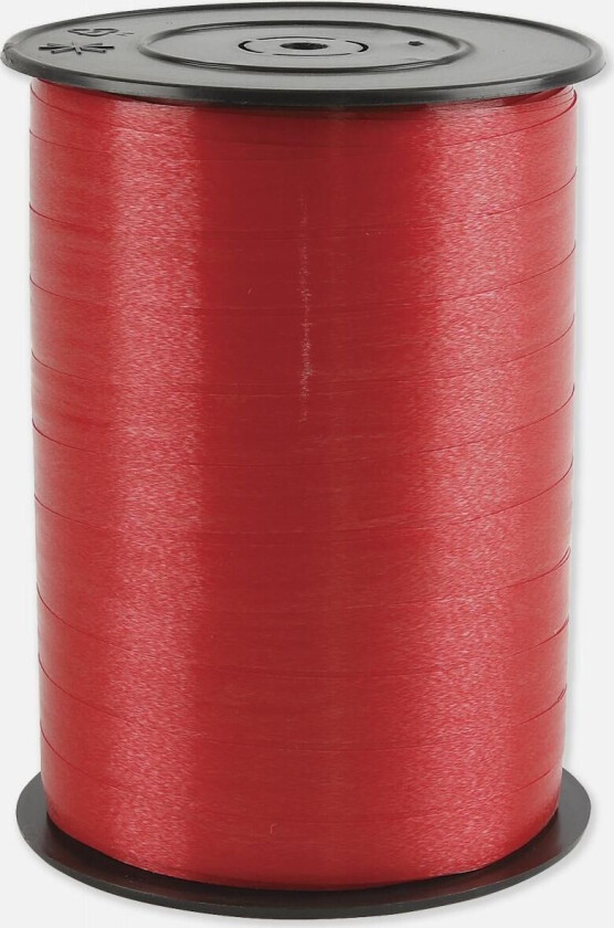 Gavebånd glat rød 10mmx250m nr. 33 - (5 ruller)