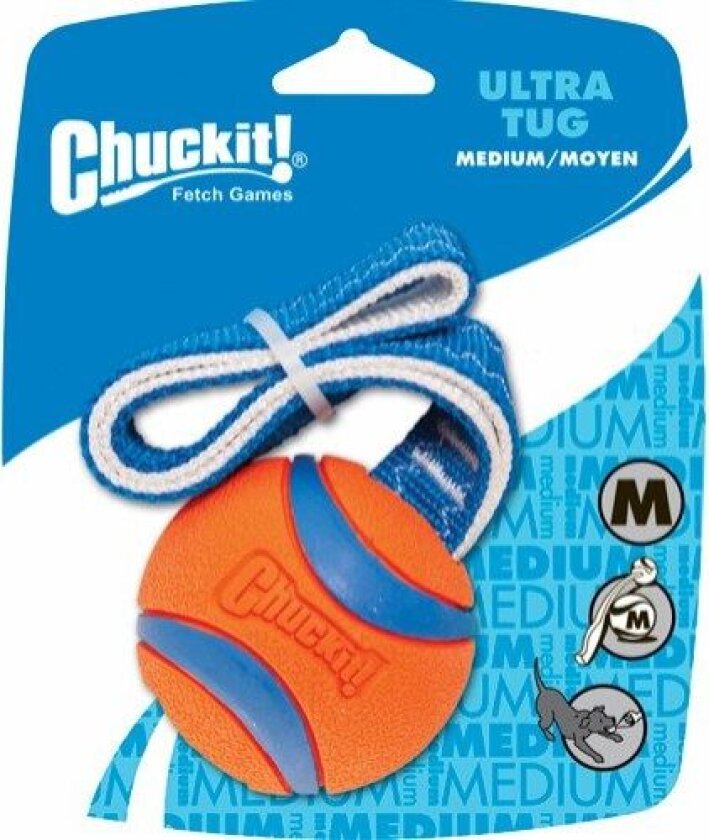 CHUCKIT! Ultraball på tau, M