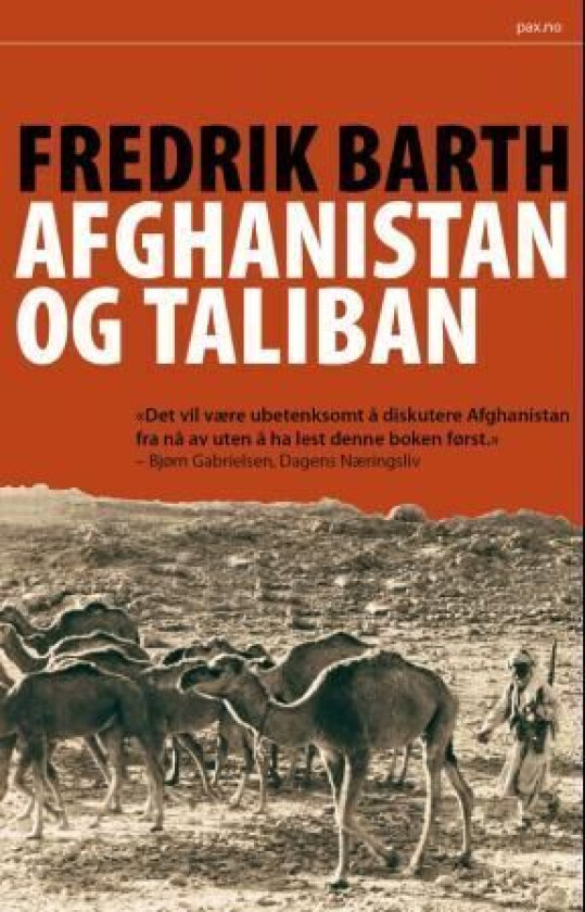 Afghanistan og Taliban av Fredrik Barth