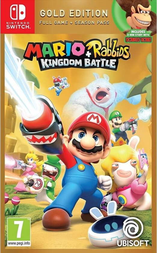 Mario + Rabbids: Kingdom Battle (Gold Edition) - Nintendo Switch - Action