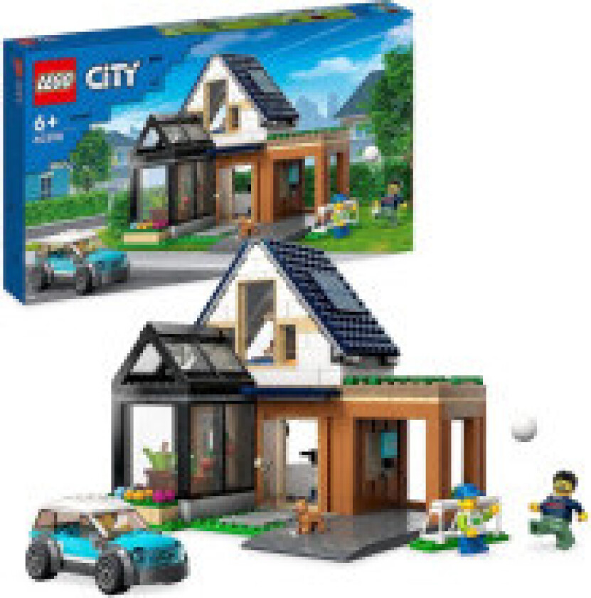 Lego 60398 Hus og elbil