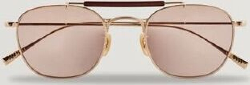 Eyevan 7285 Dazzling Sunglasses Gold