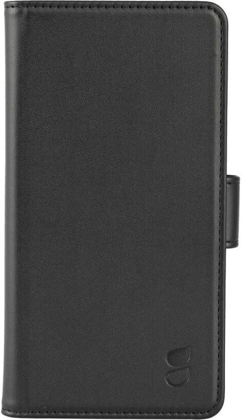 GEAR OnePlus 6 GEAR Skinn Etui med Lommebok Svart