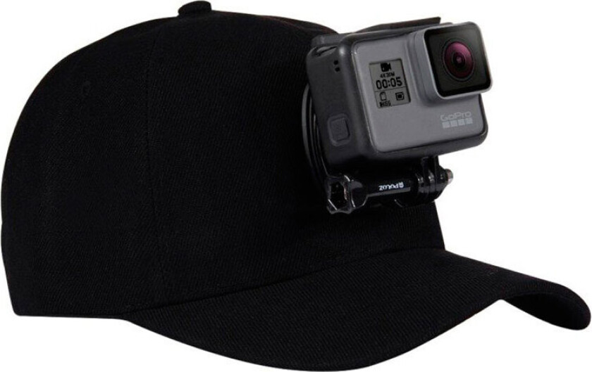 Cap with for sports cameras