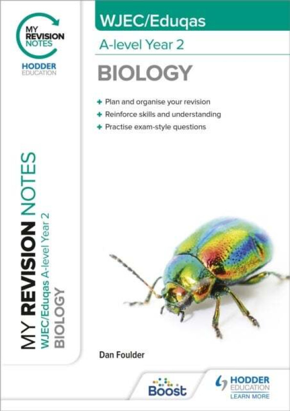 My Revision Notes: WJEC/Eduqas A-Level Year 2 Biology av Dan Foulder