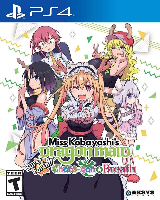 Miss Kobayashi's Dragon Maid: Burst Forth!! Choro-gon Breath - Sony PlayStation 4 - Shoot 'em up