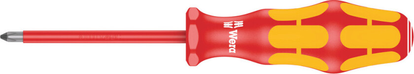 162 i PH VDE Insulated screwdriver for Phillips screws. PH 1 x 80 mm