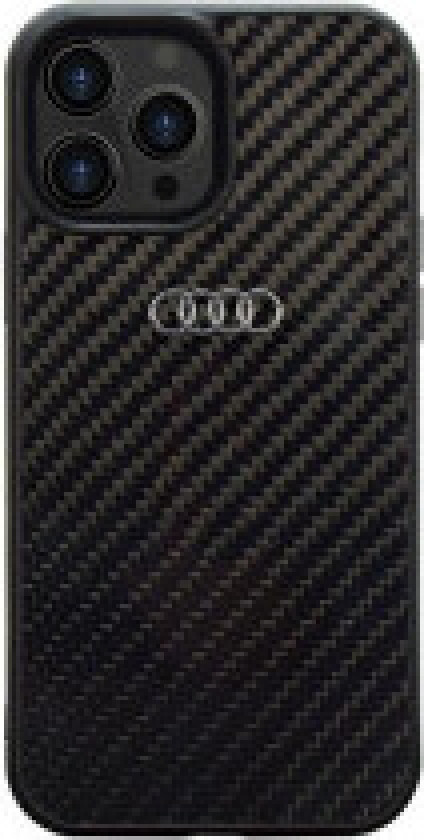 Audi Carbon Fiber - Deksel til iPhone 14 Pro Max