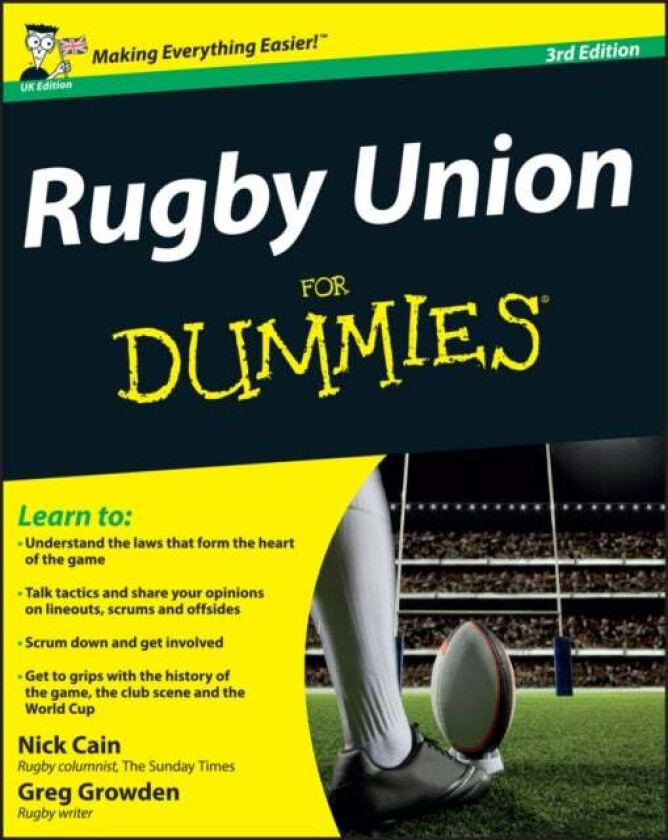 Rugby Union For Dummies av Nick Cain, Greg Growden