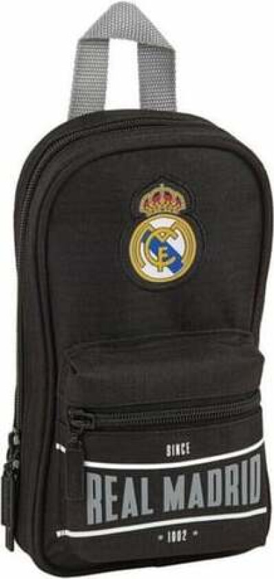 Penal Ryggsekk Real Madrid CF Svart 12 x 23 x 5 cm (33 stk)