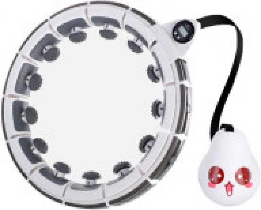 Justerbar Smart Hula Hoop (hvit-grå)