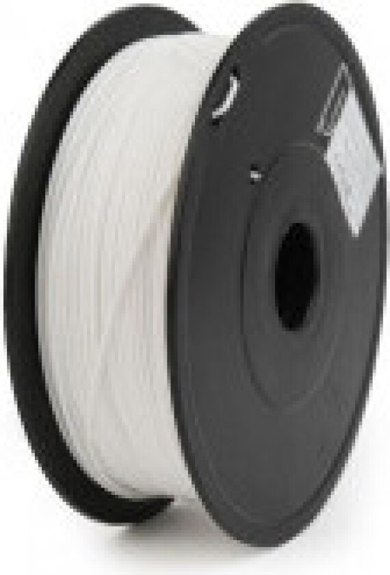 - Hvit - 1 kg - 330 m - PLA+ filament (3D)