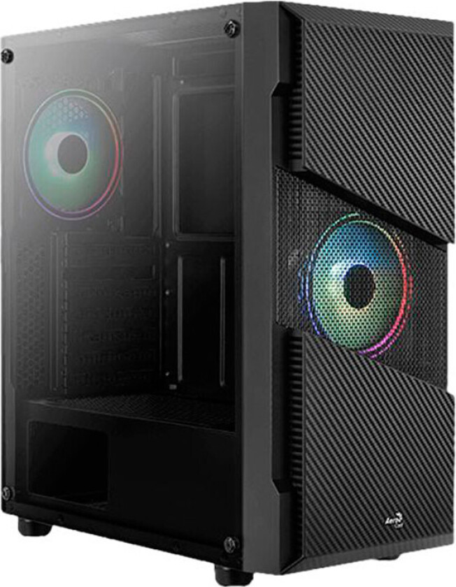 Menace Saturn RGB - Kabinett - Tower - Svart